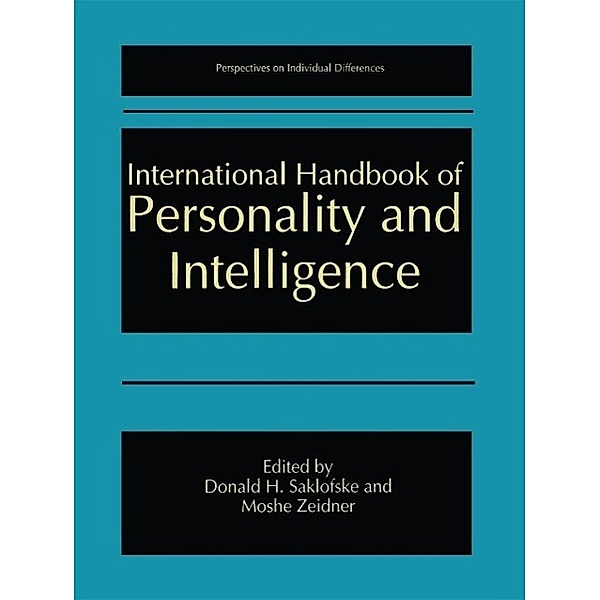 International Handbook of Personality and Intelligence / Perspectives on Individual Differences