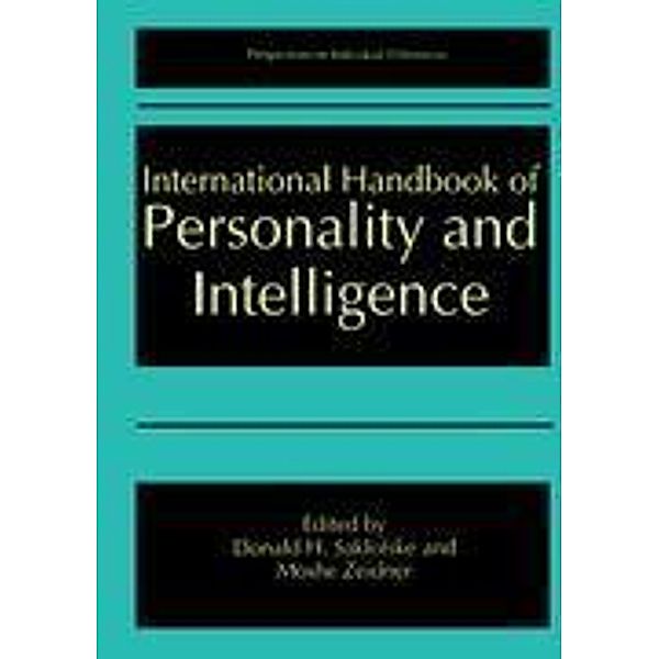 International Handbook of Personality and Intelligence