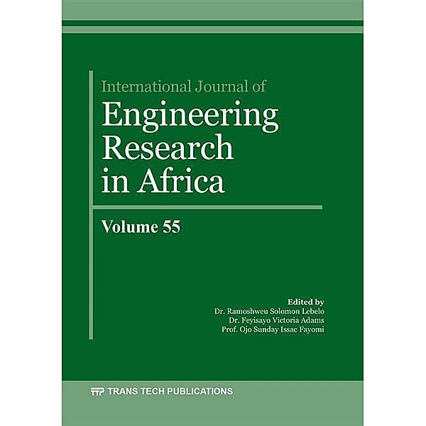 International Journal of Engineering Research in Africa Vol. 55