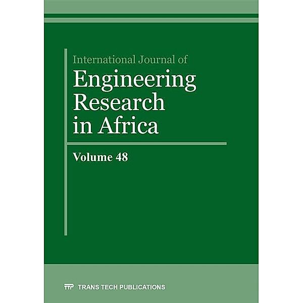 International Journal of Engineering Research in Africa Vol. 48