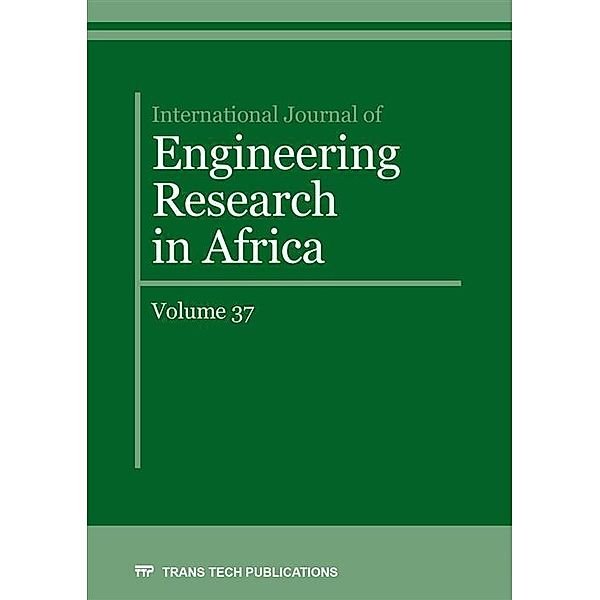 International Journal of Engineering Research in Africa Vol. 37