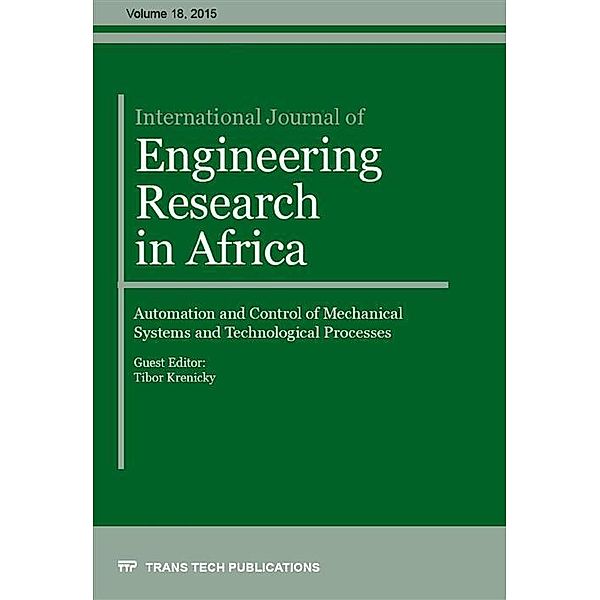 International Journal of Engineering Research in Africa Vol. 18
