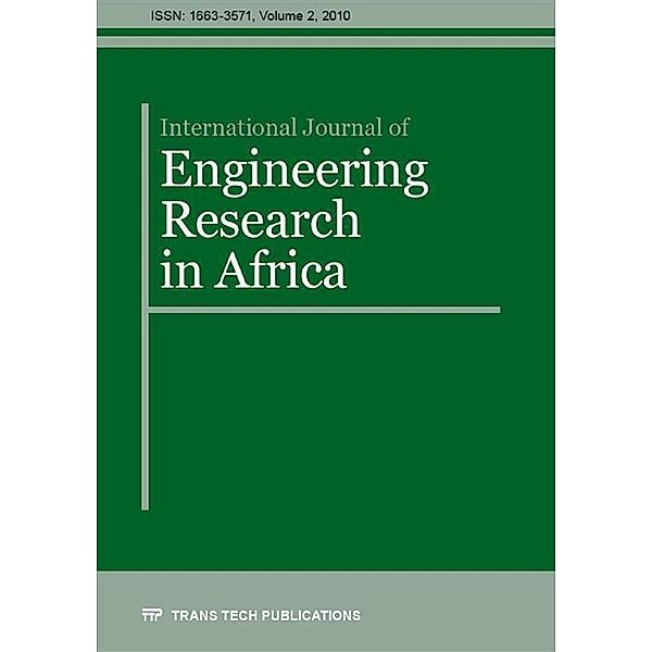 International Journal of Engineering Research in Africa Vol. 2