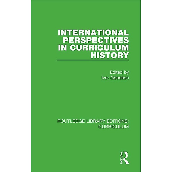 International Perspectives in Curriculum History