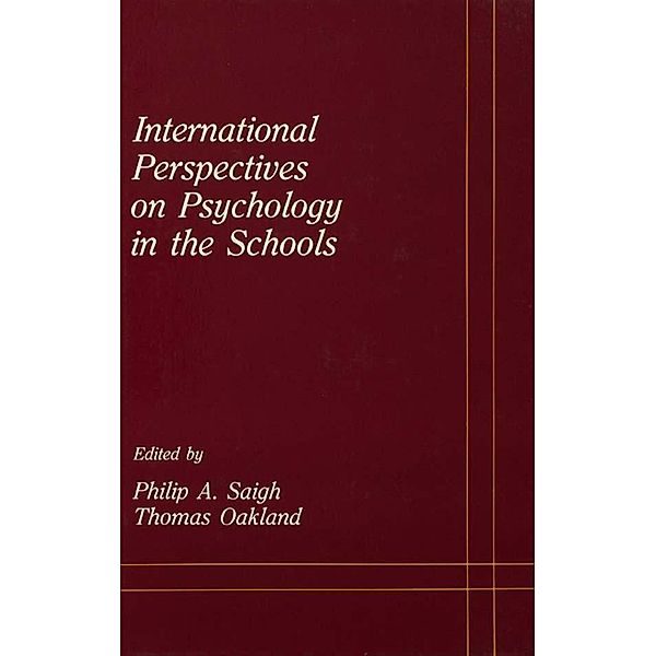 International Perspectives on Psychology in the Schools