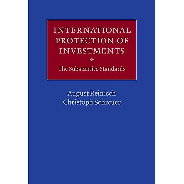 International Protection of Investments, August Reinisch