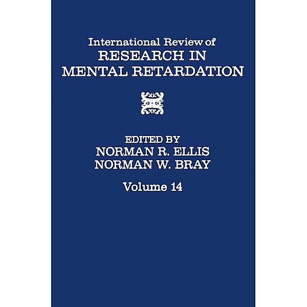 International Review of Research in Mental Retardation