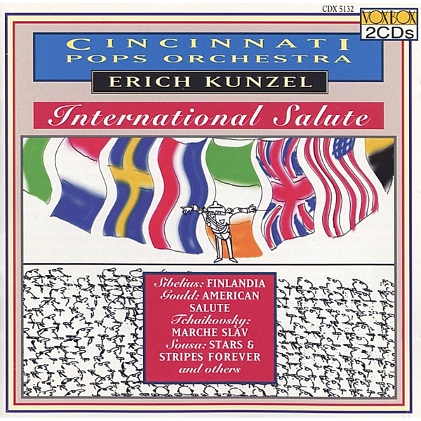 International Salute, Erich Kunzel, Cincinnati Pops Orchestra