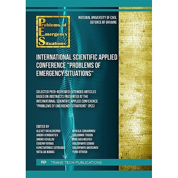 International Scientific Applied Conference Problems of Emergency Situations