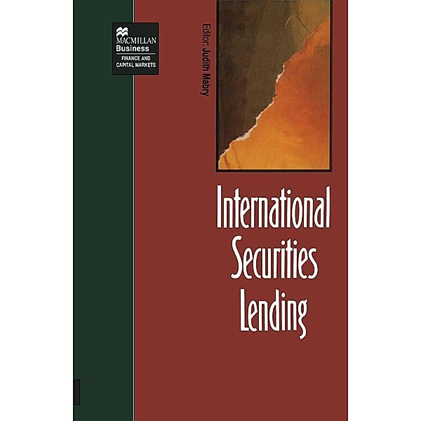 International Securities Lending / Finance and Capital Markets Series