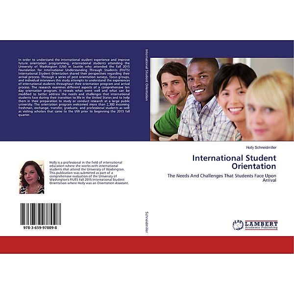 International Student Orientation, Holly Schneidmiller