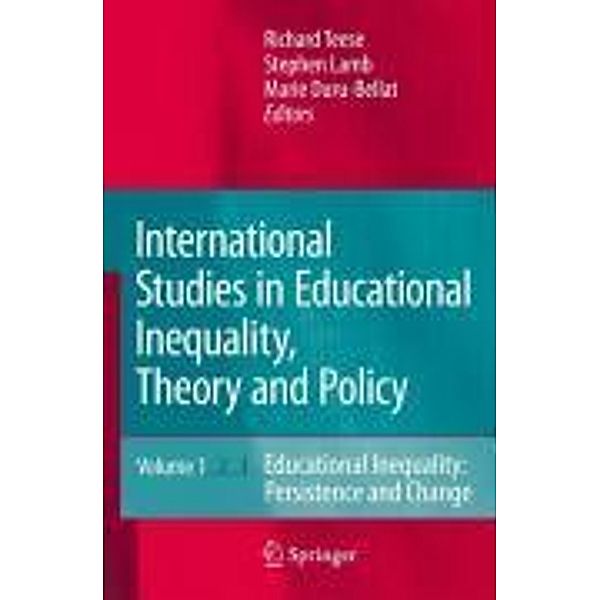 International Studies in Educational Inequality, Theory and Policy