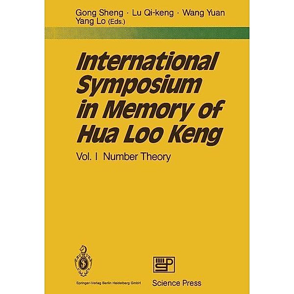 International Symposium in Memory of Hua Loo Keng