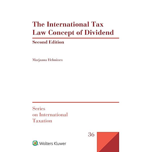 International Tax Law Concept of Dividend, Marjaana Helminen