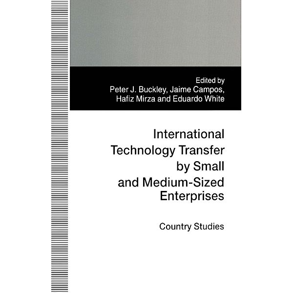 International Technology Transfer by Small and Medium-Sized Enterprises