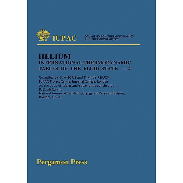 International Thermodynamic Tables of the Fluid State Helium-4