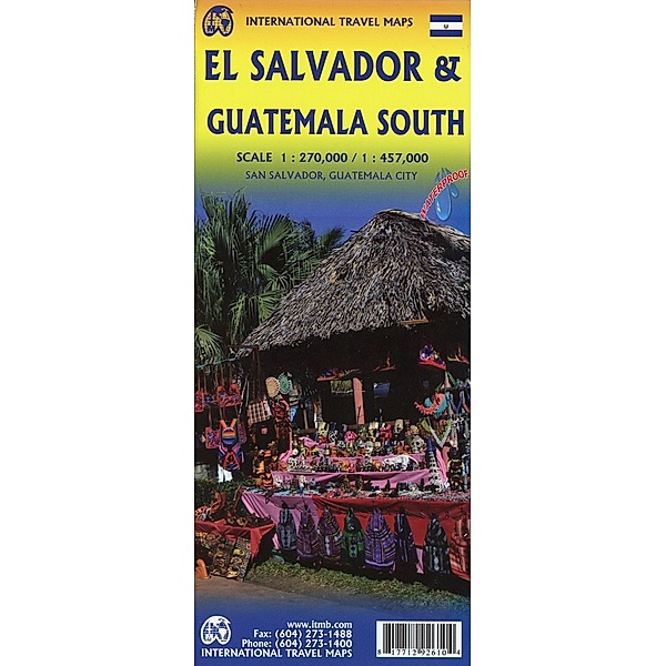 International Travel Map ITM El Salvador