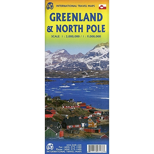 International Travel Map ITM / Greenland