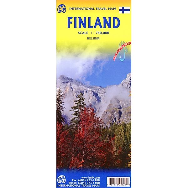 International Travel Map ITM / International Travel Map ITM Topographische Karte Finland