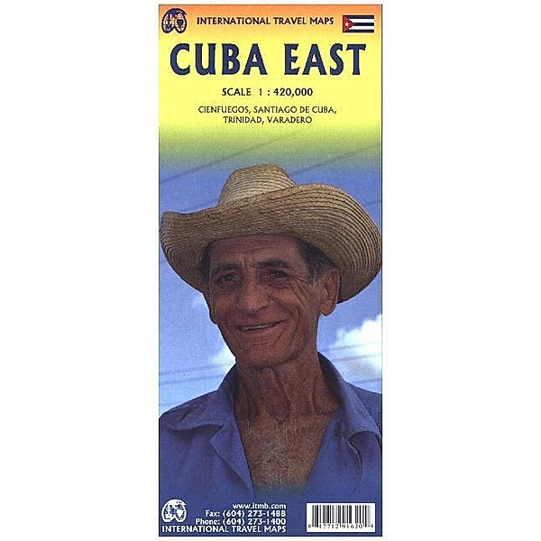 International Travel Map ITM / International Travel Map ITM Cuba East