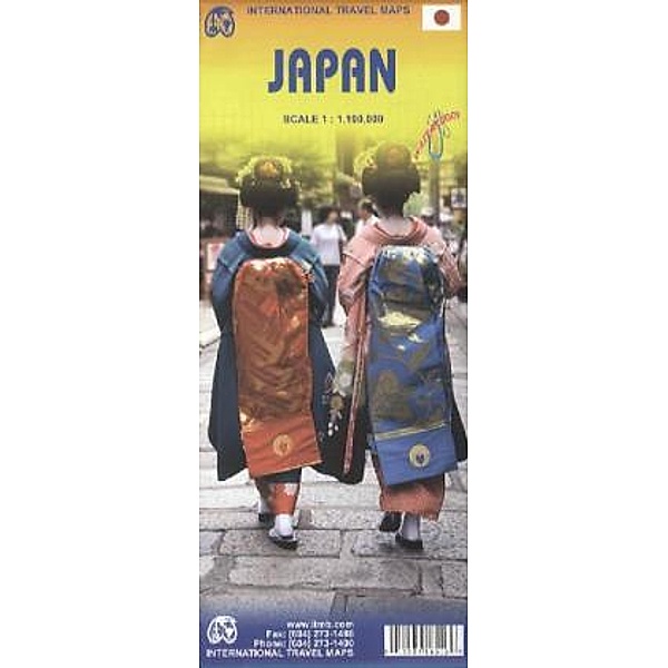 International Travel Map ITM Japan