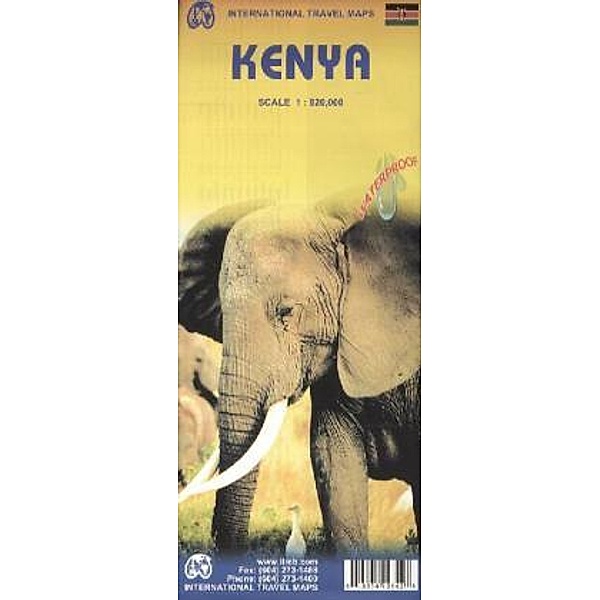 International Travel Map ITM Kenya