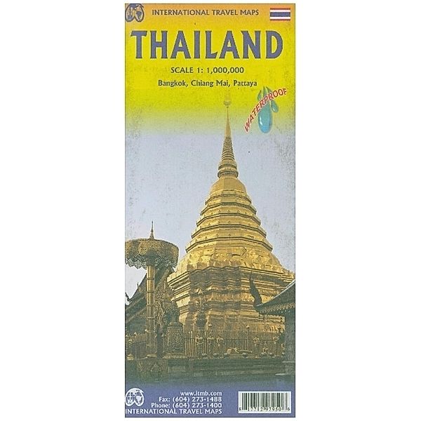International Travel Map ITM Thailand