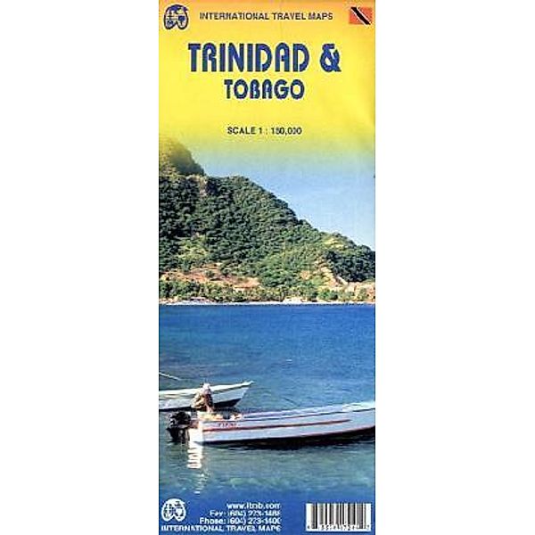 International Travel Map ITM Trinidad & Tobago