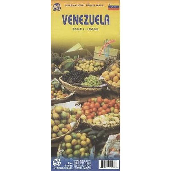 International Travel Map ITM Venezuela