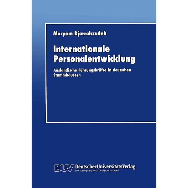 Internationale Personalentwicklung, Maryam Djarrahzadeh