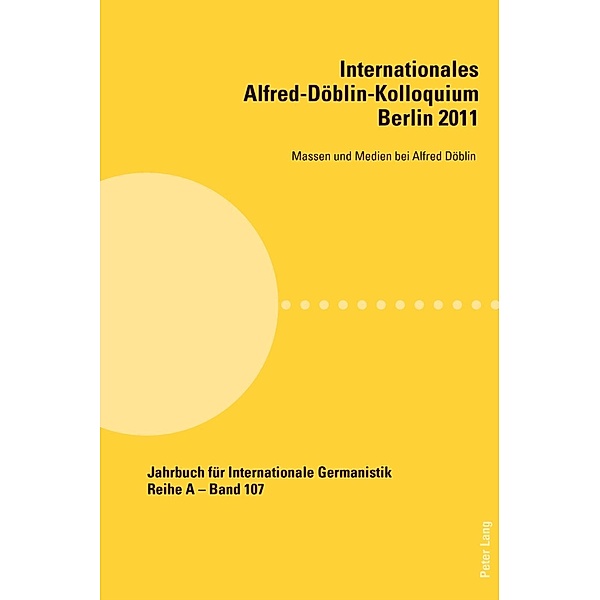 Internationales Alfred-Doeblin-Kolloquium- Berlin 2011