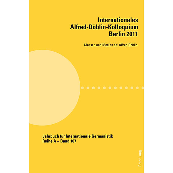 Internationales Alfred-Döblin-Kolloquium- Berlin 2011