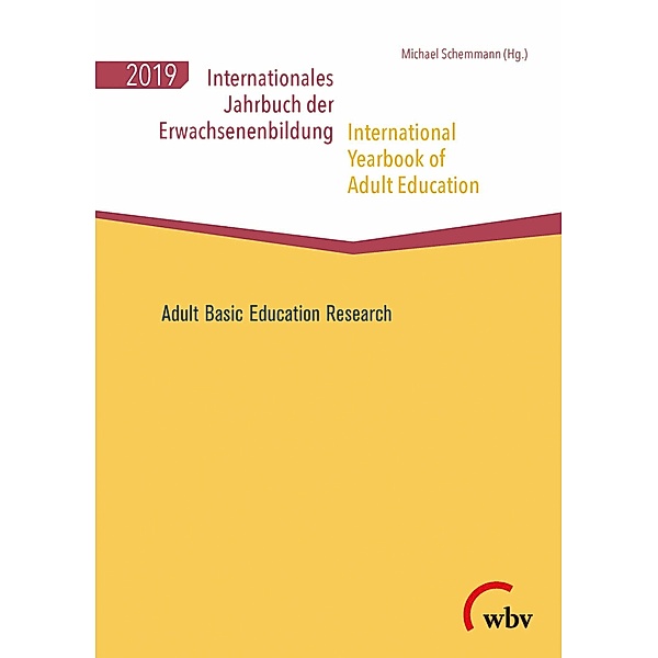Internationales Jahrbuch Erwachsenenbildung 2019, Michael Schemmann