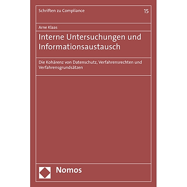 Interne Untersuchungen und Informationsaustausch, Arne Klaas