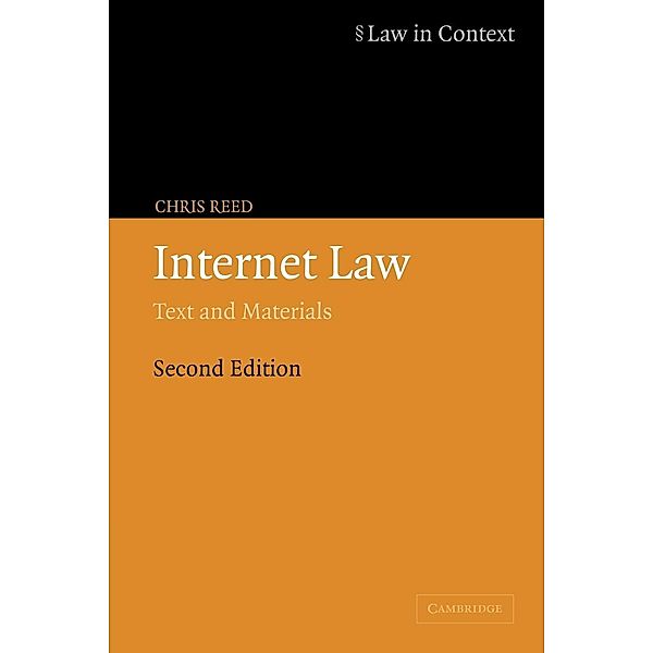 Internet Law, Chris Reed