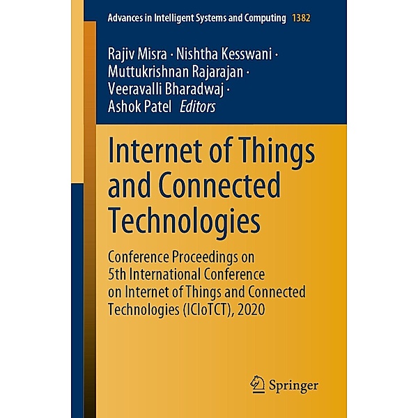 Internet of Things and Connected Technologies / Advances in Intelligent Systems and Computing Bd.1382