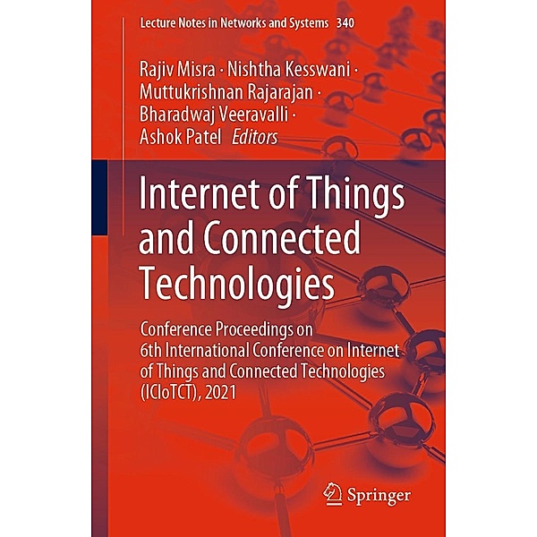 Internet of Things and Connected Technologies / Lecture Notes in Networks and Systems Bd.340