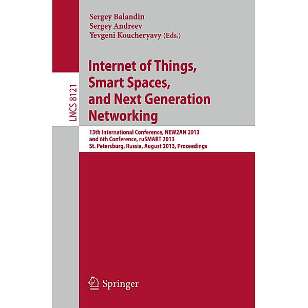 Internet of Things, Smart Spaces, and Next Generation Networking