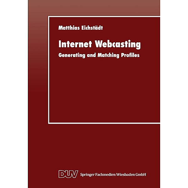 Internet Webcasting, Matthias Eichstädt