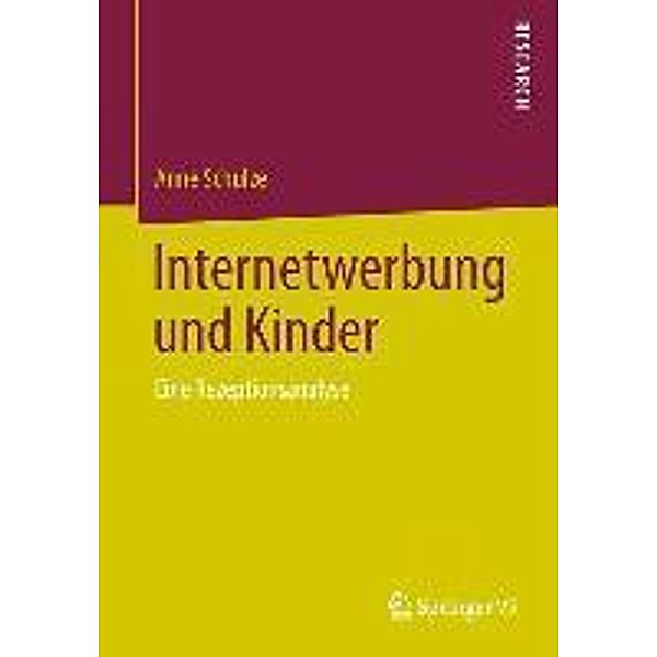 Internetwerbung und Kinder, Anne Schulze