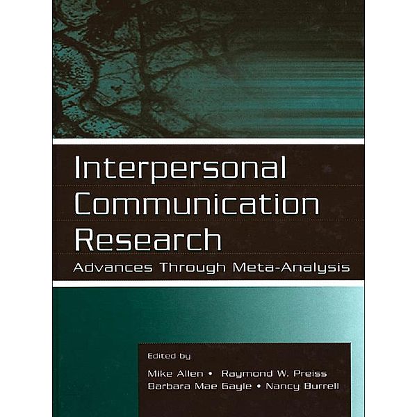 Interpersonal Communication Research