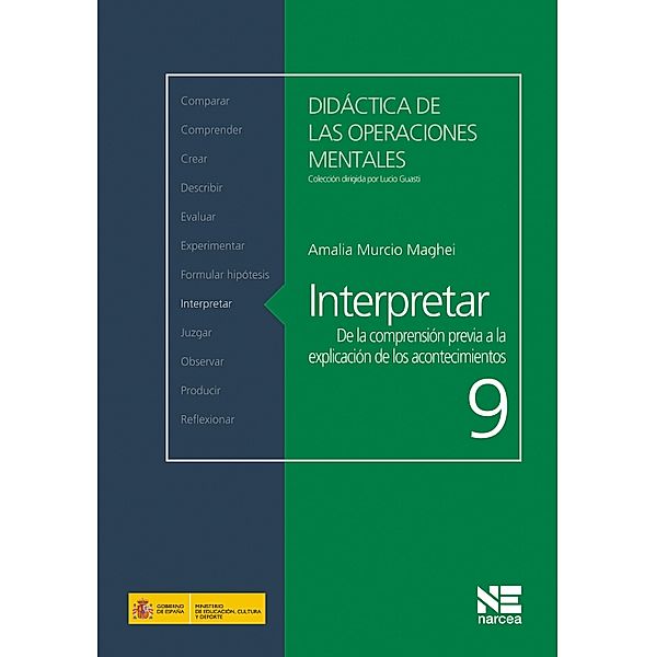 Interpretar / Didáctica de las operaciones mentales Bd.9, Amalia Murcio Maghei