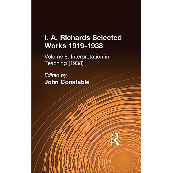 Interpretation In Teaching V 8, John Constable, I. A. Richards