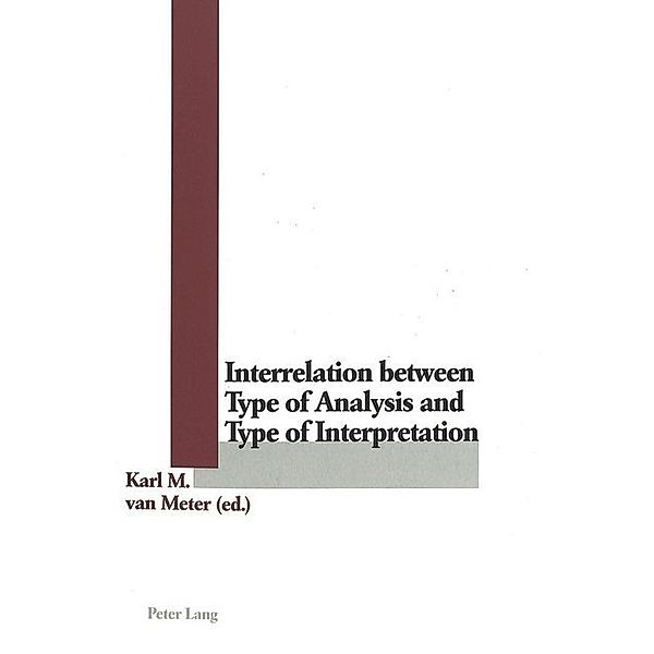 Interrelation between Type of Analysis and Type of Interpretation