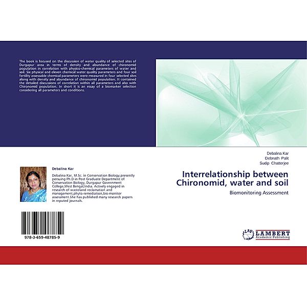 Interrelationship between Chironomid, water and soil, Debalina Kar, Debnath Palit, Sudip Chatterjee