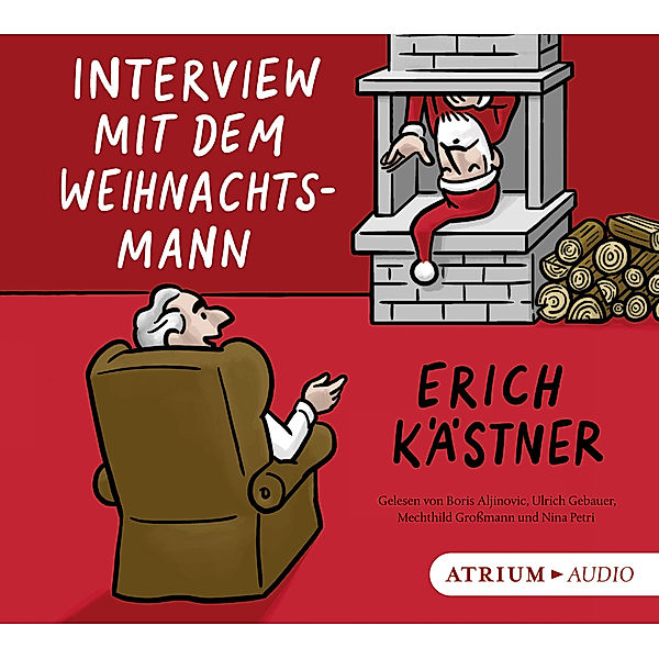 Interview mit dem Weihnachtsmann,Audio-CD, Erich Kästner