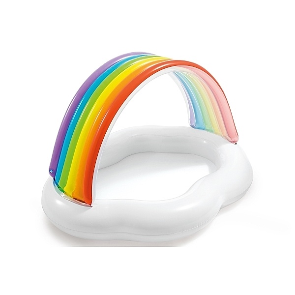 Intex BabyPool ''RainbowCloud'', 1-3 Jahre, 142x119x84cm