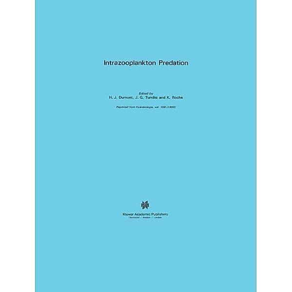 Intrazooplankton Predation / Developments in Hydrobiology Bd.60