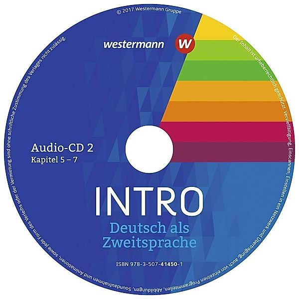 INTRO Deutsch als Zweitsprache: Audio-CD 2 zum Kursbuch, Audio-CD