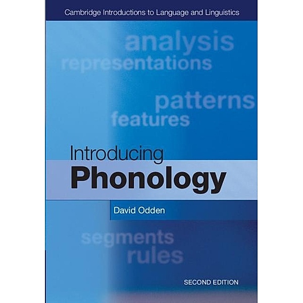 Introducing Phonology, David Odden